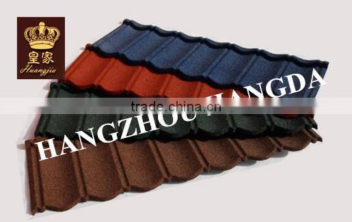 FACTORY DIRECT: NEW Building Material Colorful Stone Coated Metal Roofing Tile Thickness 0.4mm
