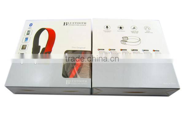 Headband Handfree Bluetooth Stereo Headphone with customized logo