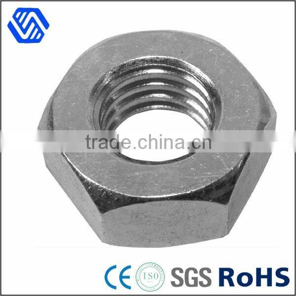 high quality carbon steel hex nuts