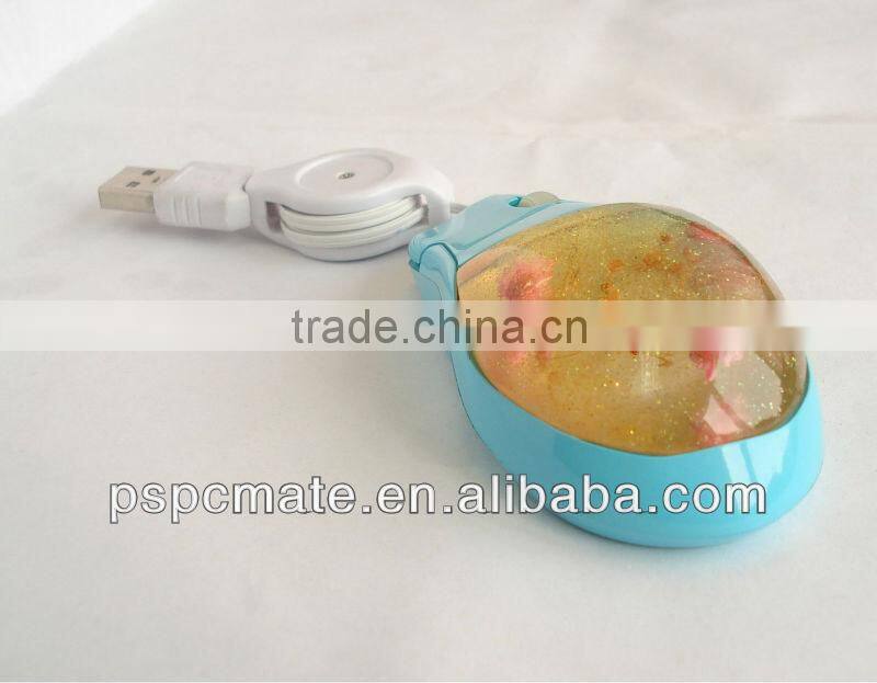 retractable mini 3d mouse