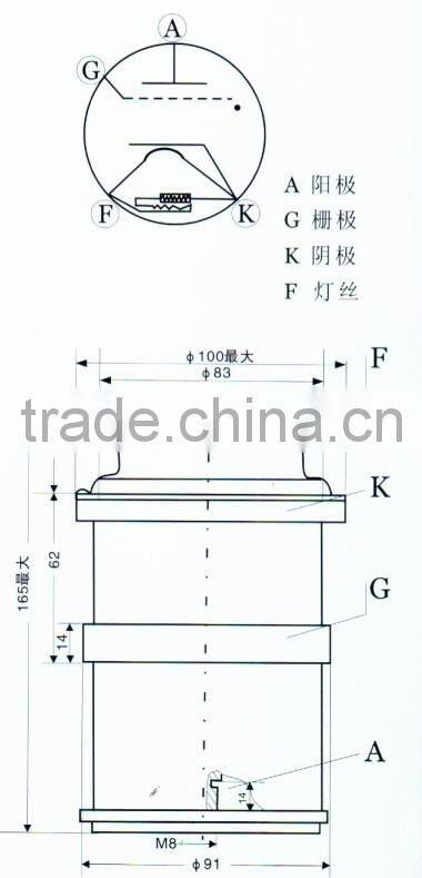 Ceramic Pulse Thyratron ZQM1-1000/10