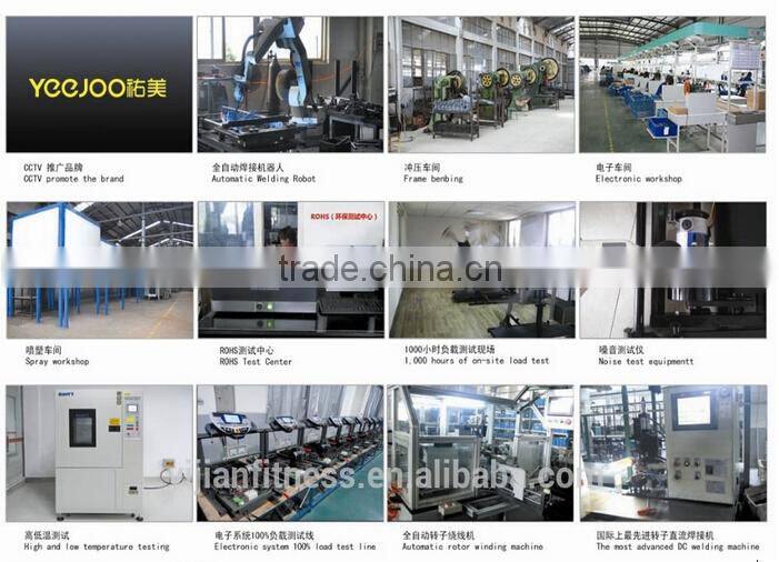 new gym equipment commercial treadmill AC 6.0HP with TV player