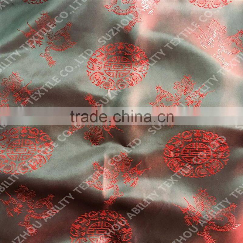high quality polyester jacquard lining fabric for backpacks luggage/bags