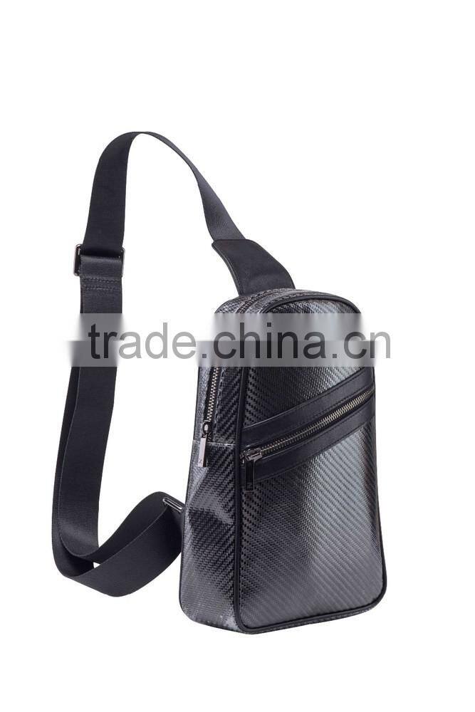 New Fashion Men Messenger Bags Carbon fiber Bags Crossbody Sling Single Shoulder Bag Men Handmade Carbon Fiber Bags