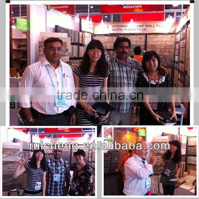 Black small size rustic wall tiles picture in china 100x100mm