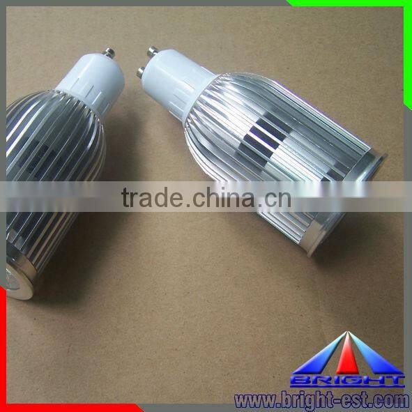 7W Epistar Dimmable 0-100% COB LED Spotlight GU10 12v