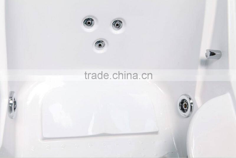 Luxury Living Room Furniture Hangzhou Italian Whirlpool Aluminum Frame Glass Sliding Door Round Home Steam Room