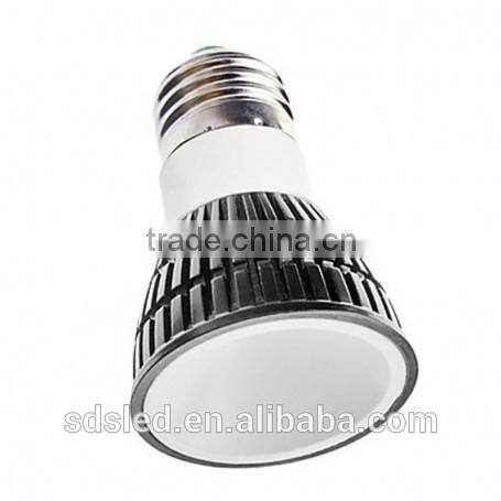 LED spotlightLED 3W 270Lm spotlight Natural White-Black cob led spot light E27