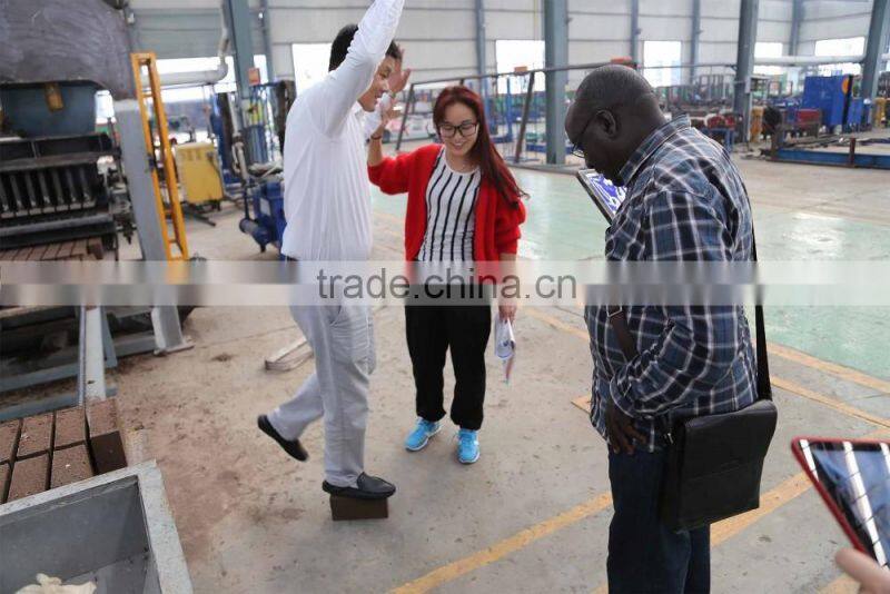 WANTE BRAND QT4-25 brick maching machinery building material machinery