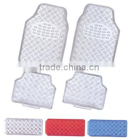 High quality anti slip aluminum 3d car floor mats