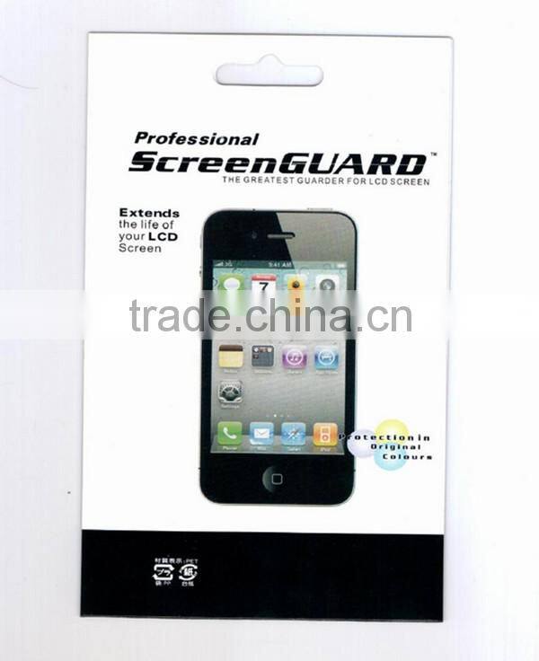 Factory price High Quality Anti-Fingerprint clear screen protector for iphone