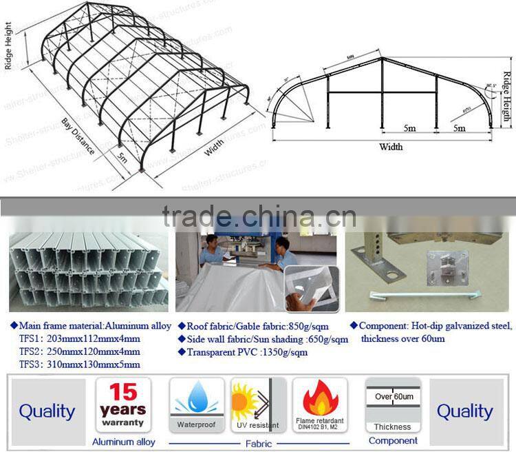 Shelter Sport Tent For Events ,Arch Series Shelter-tent For Sport