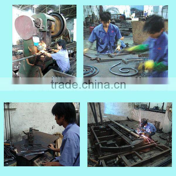 Wrought Iron Entrance Door