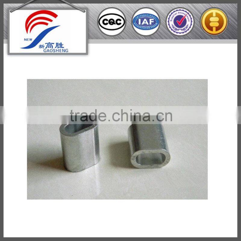 High quality aluminum oval sleeves