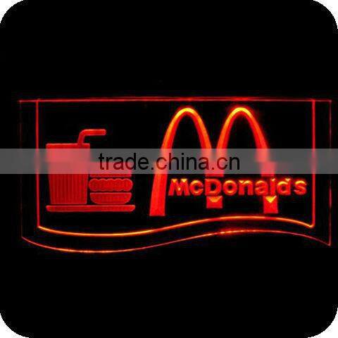 2013 hot new design acrylic crown shape LED display