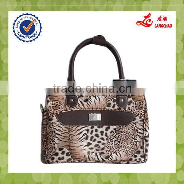 2015 Hot New Products Fashion Leopard Alibaba Wholesale China Ladies Handbags & Women Bags