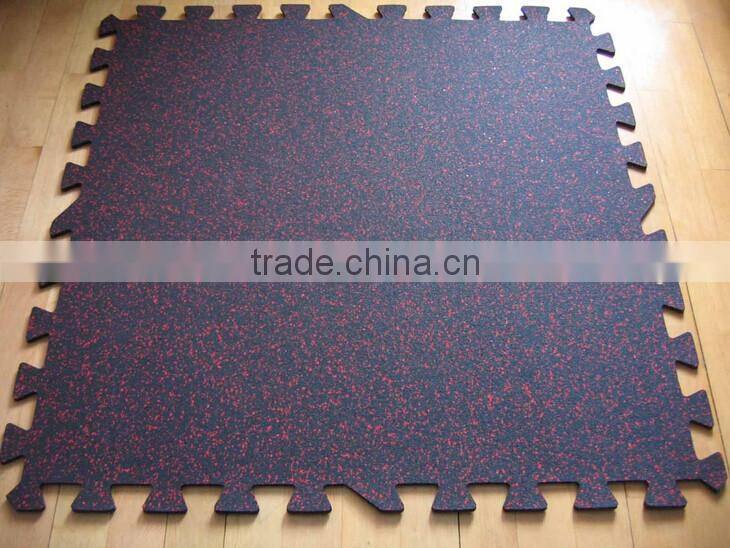 Gym Rubber Floor Mat floor tile for Crossfit