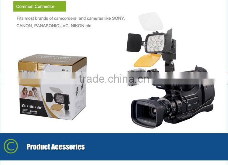 Professional VL-012 Video Shooting LED Light For DV Camcorder And Camera