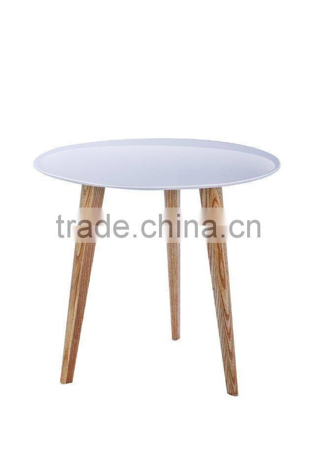 Peofessional wholesale round coffee table for space saving