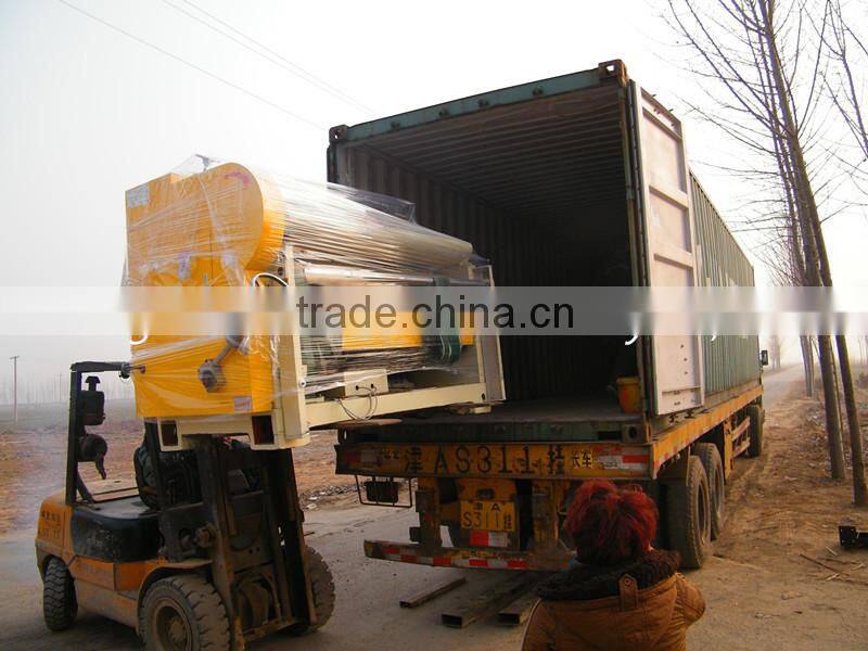 Latest product energy saving machine corrugated single facer & mill roll stand & paper cutting machine