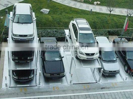 2 level mechanical double parking car lift