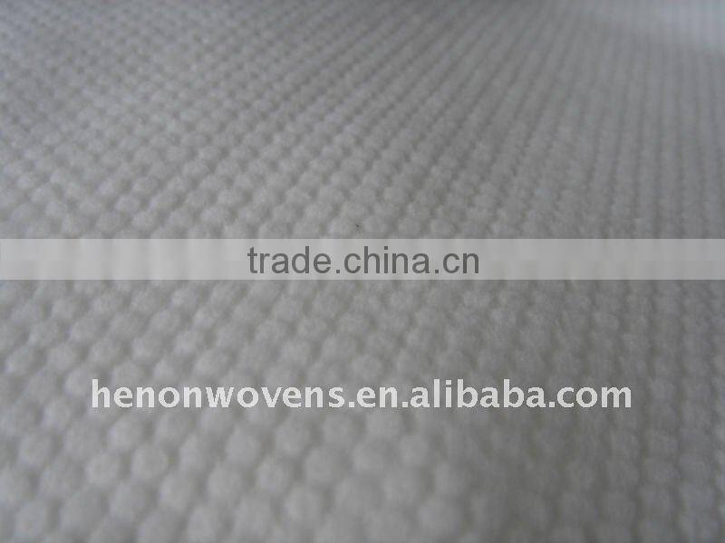 Embossed Spunlace Nonwoven Fabric