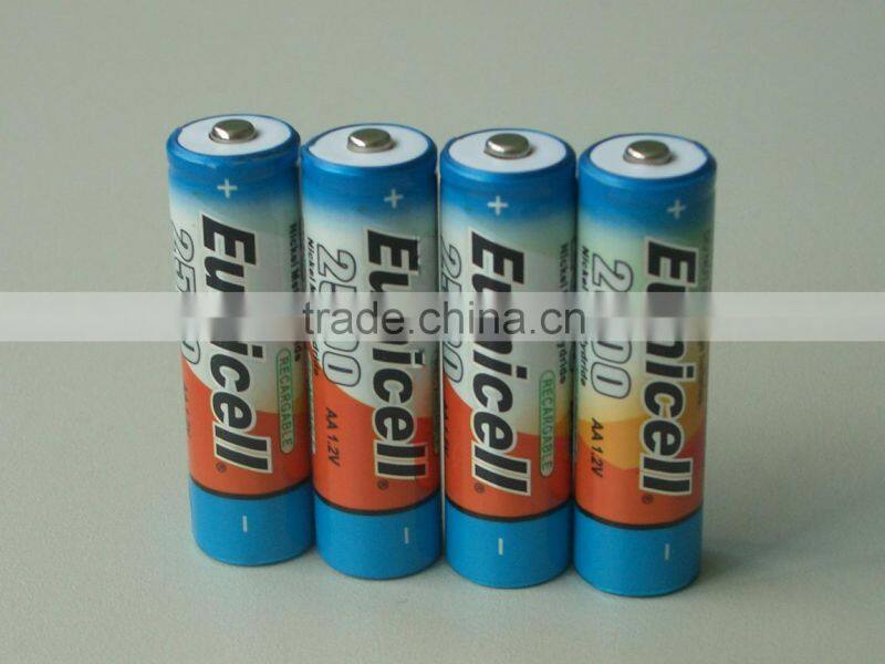 1.2V AAA Rechargeable Nickel-Metal Hydride Battery 1.2V NIMH AA Battery