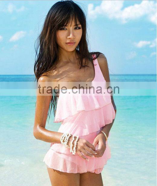 pink takini 2013 sexy girl swimwear
