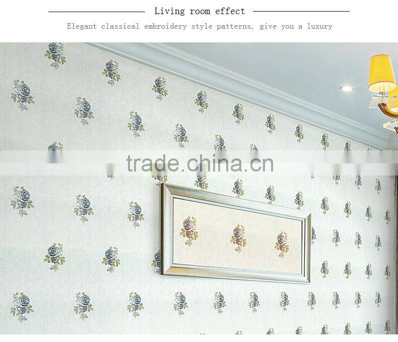 polyester non-woven compound room wallpaper 3d brick wallpaper stereoscopic wallpaper