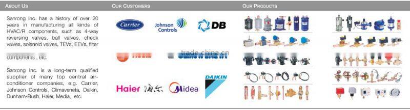 SVR50 2-3/8 2-5/8 ODF Solder Piston Operated Freon Solenoid Valve for R22 R134a R407C Refrigerator Air Conditioner