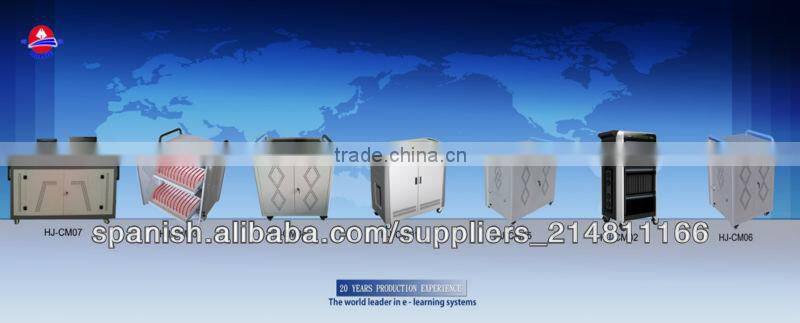 Ipad/Tablet/laptop USB charging cart charging cabinet