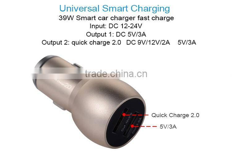 12V Output Fast Charge Micro USB Car Charger