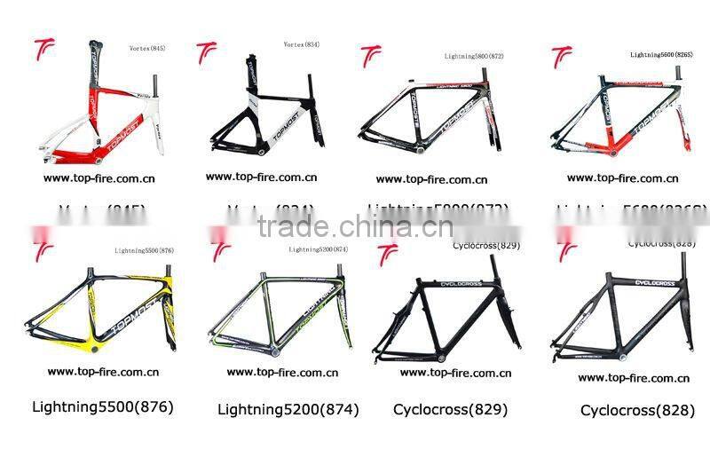 hot selling fixed carbon track frame set