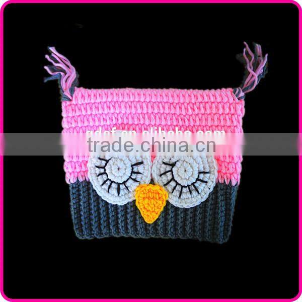 knitted cute animal funny baby crochet beanie