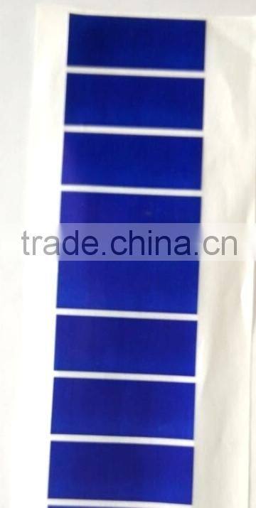 Customized self adhesive coated paper color identification mark label with different color