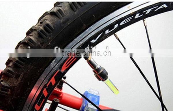 cheapest bike decoration hot sale colorful button cell led light programmable wheel light