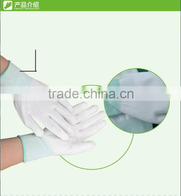 Coated glove Primary goal high quality pu glove
