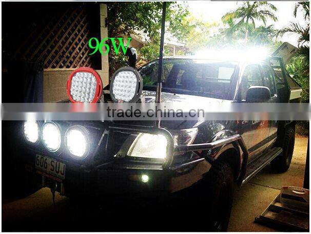 9inch 96w/160w sxs LED Driving Light Round Spot High Power LED Work Light for 4x4 Off road SUV RV Jeep Wrangler 4WD Truck 12V