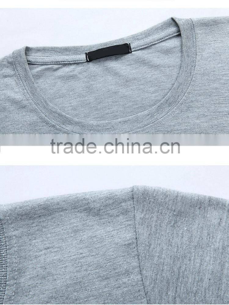 Custom Silk Screen Printing 100% Cotton T- Shirt