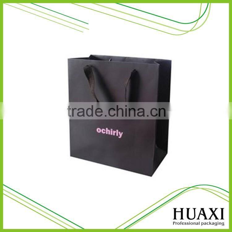 Factory direct sale carrier kraft paper bag, Colorful gift shopping paper bags