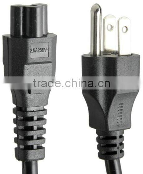 US Standard 3 prong AC Power Cord Cable
