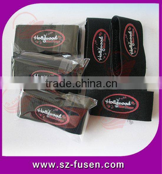non-slip elastic magic tape strap/elastic magic tape/loop straps/watch strap magic tape