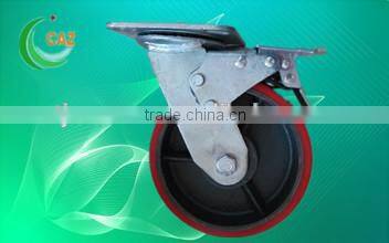 Polyurethane caster wheel used for scaffolding