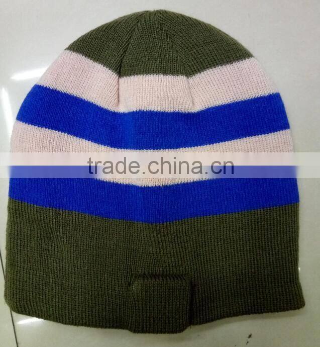 Kintted Hats Adults Age Group and Beanie Winter Hat Type bluetooth hat