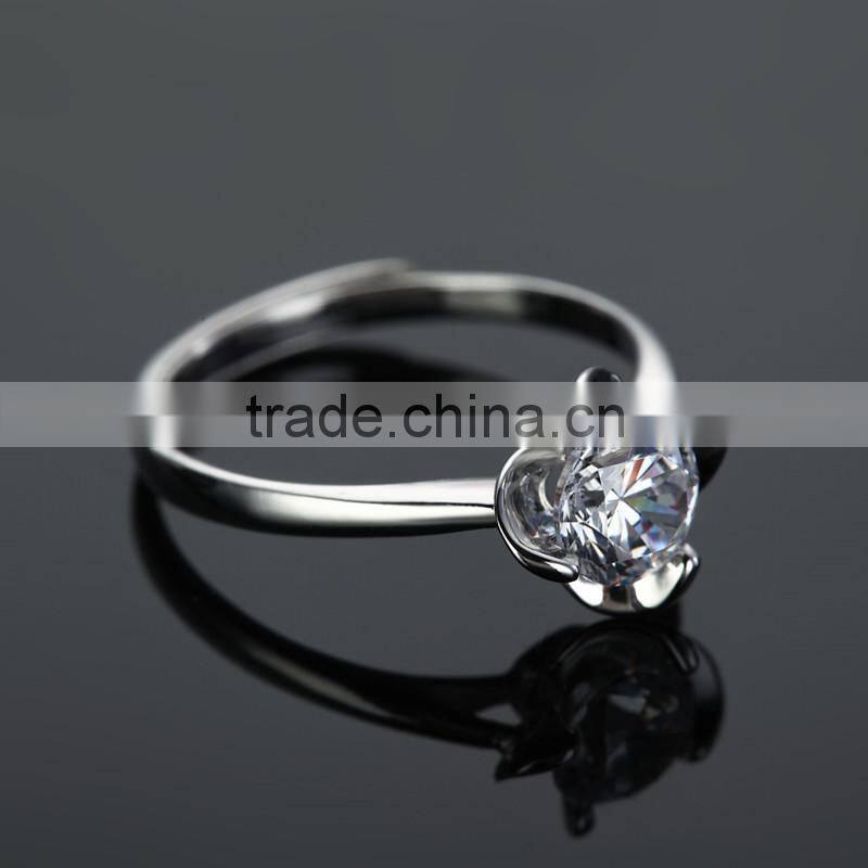 christmas gift S925 silver dimond jewelry ring for girlfriend
