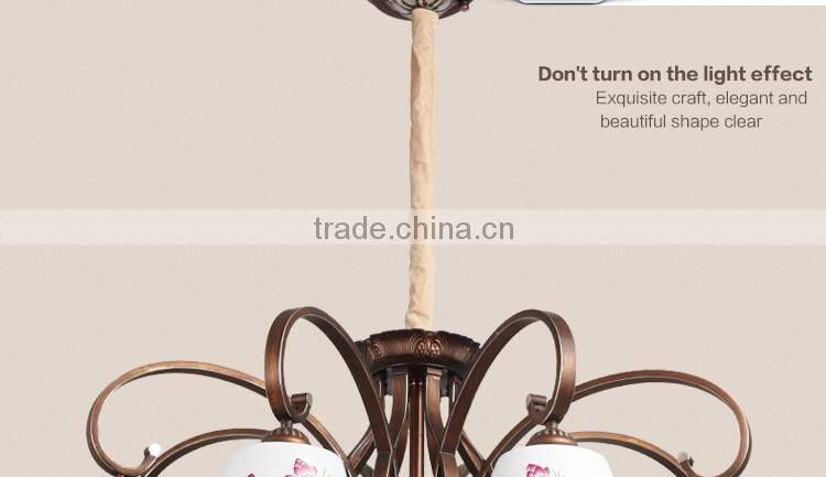 LED Ceramic Chandelier Light Pendant LED Light 8 Head LED Lighting