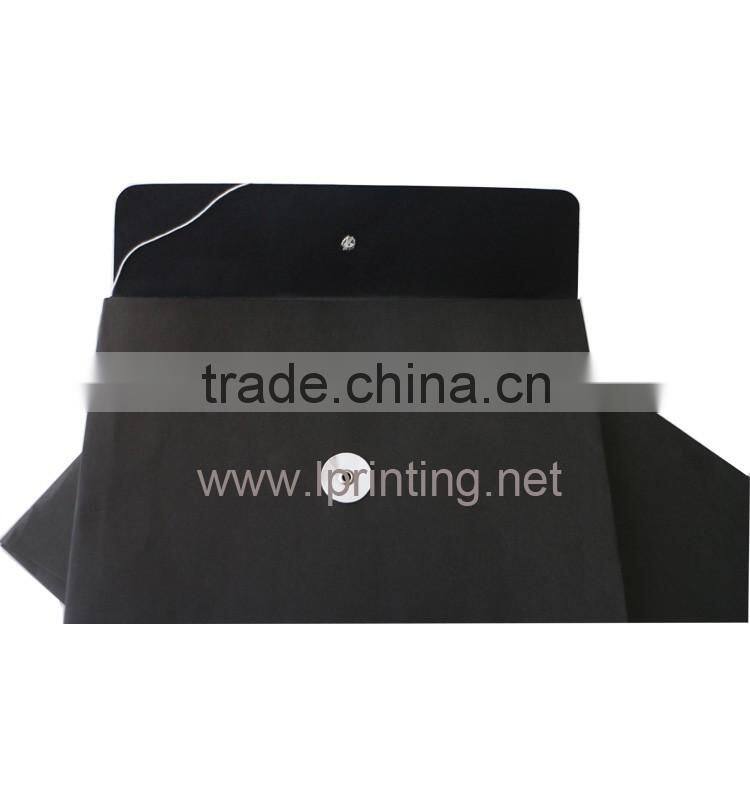 Hot sale kraft paper envelope with string, colorful cardboard envelope printing & wholesales