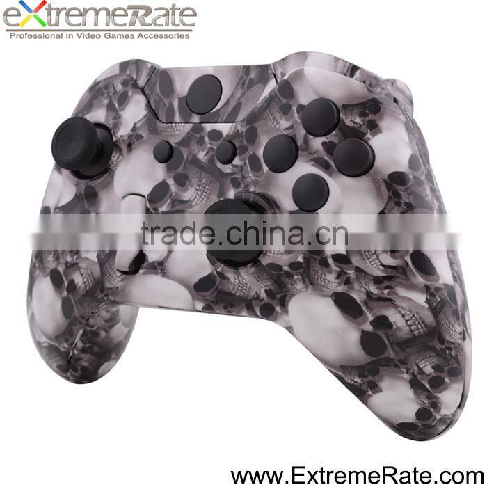 White skull full housing shell cover for Xbox One case