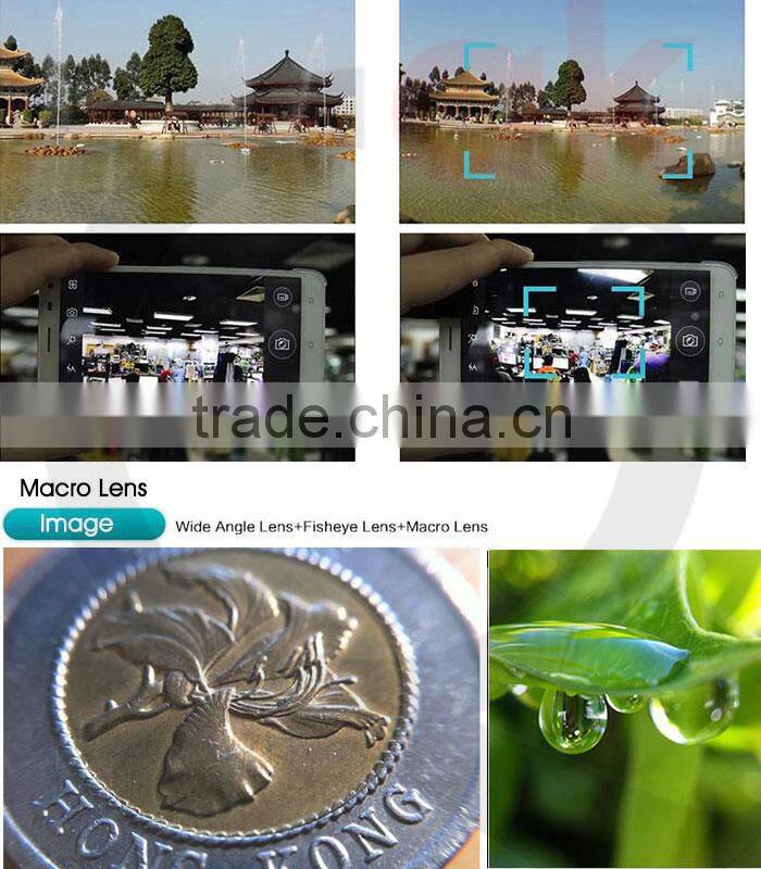 0.67x wide angle lens+macro lens selfie lense for iphone 6
