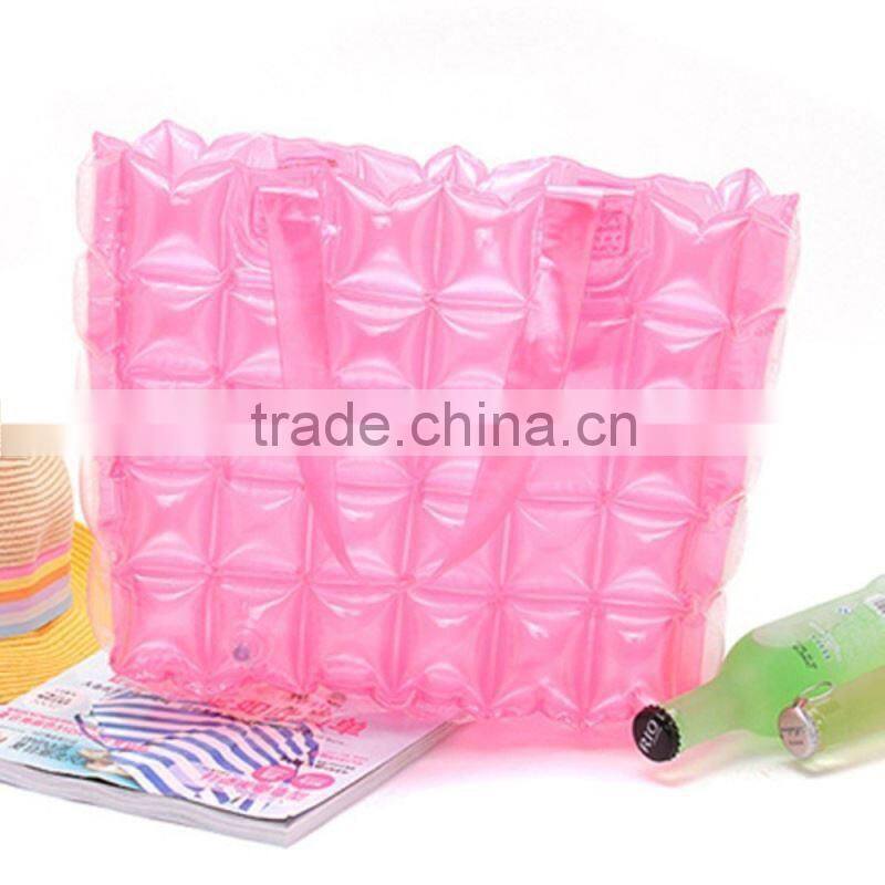 Lightsome Clear Bag pink inflatable hand bubble bag refreshing ice cream